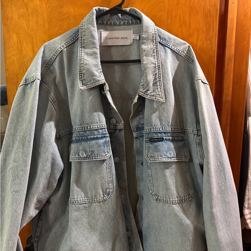 Calvin Klein Jeans Light Blue Denim Jacket